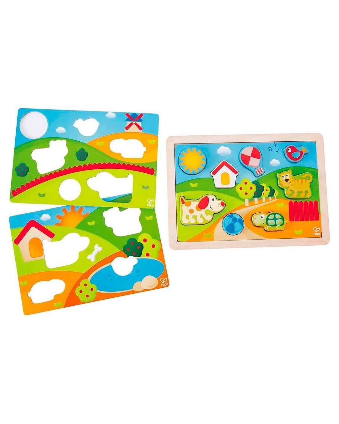 Купить Вкладыши солнечная долина 3 в 1 HAPE