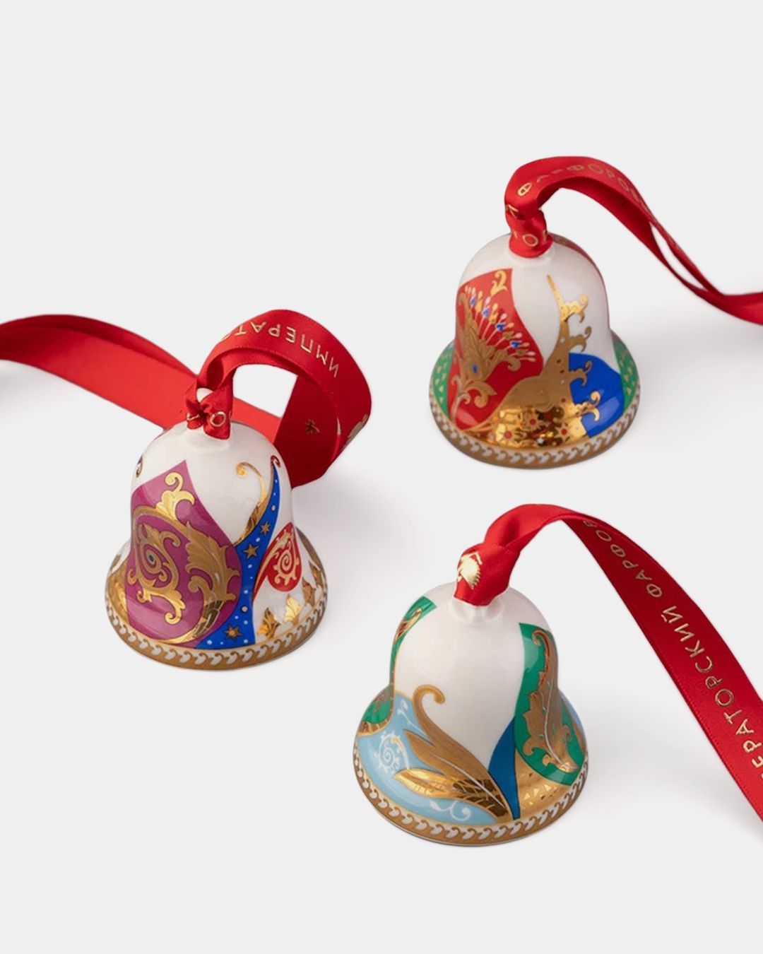 Купить Набор елочных игрушек ИМПЕРАТОРСКИЙ ФАРФОРОВЫЙ ЗАВОД