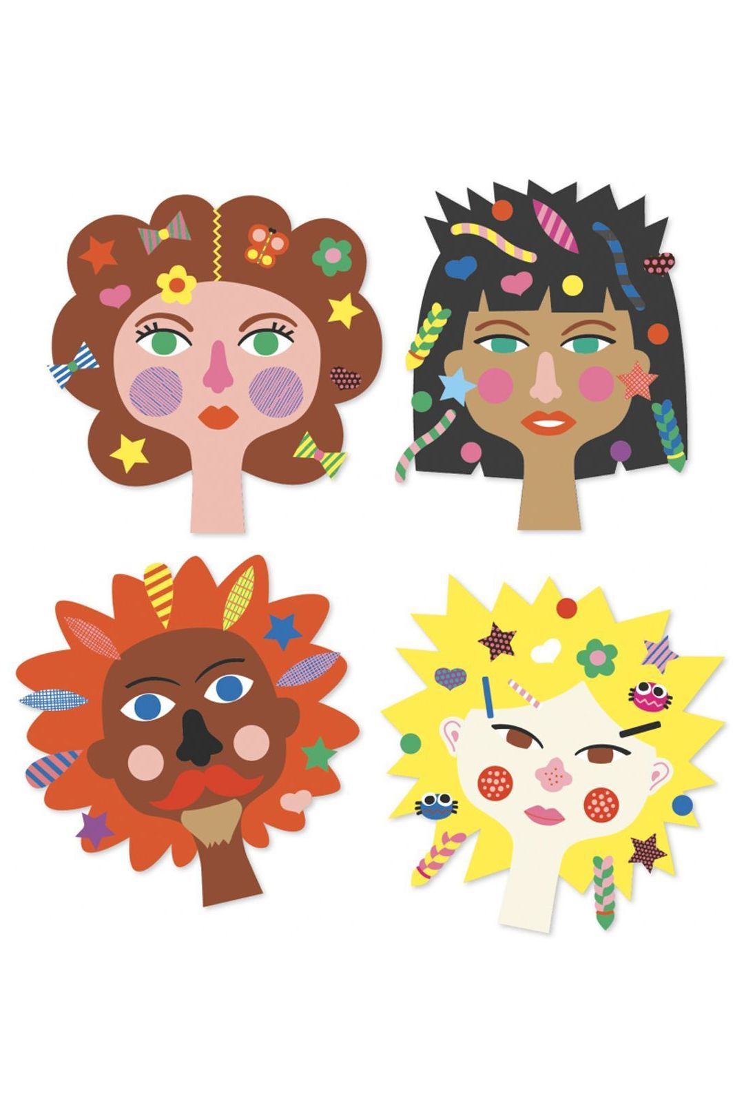 Купить Набор для творчества причёски DJECO