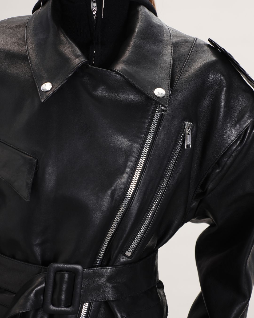 Купить Куртка кожаная JACOB LEE