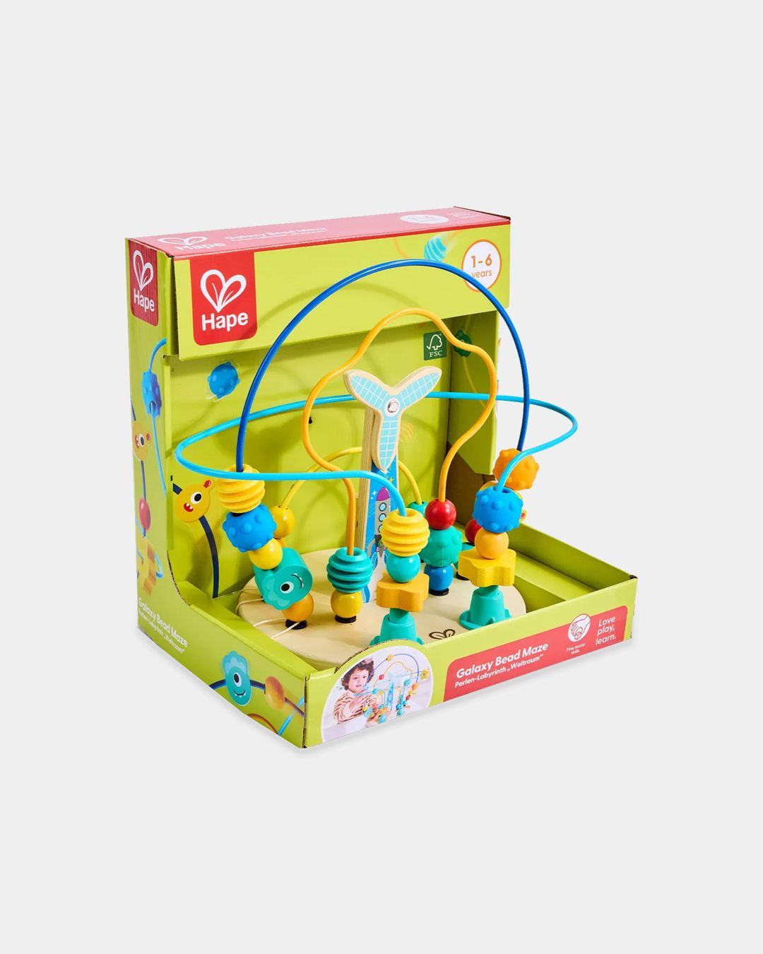 Купить Головоломка галактический лабиринт с бусинами HAPE