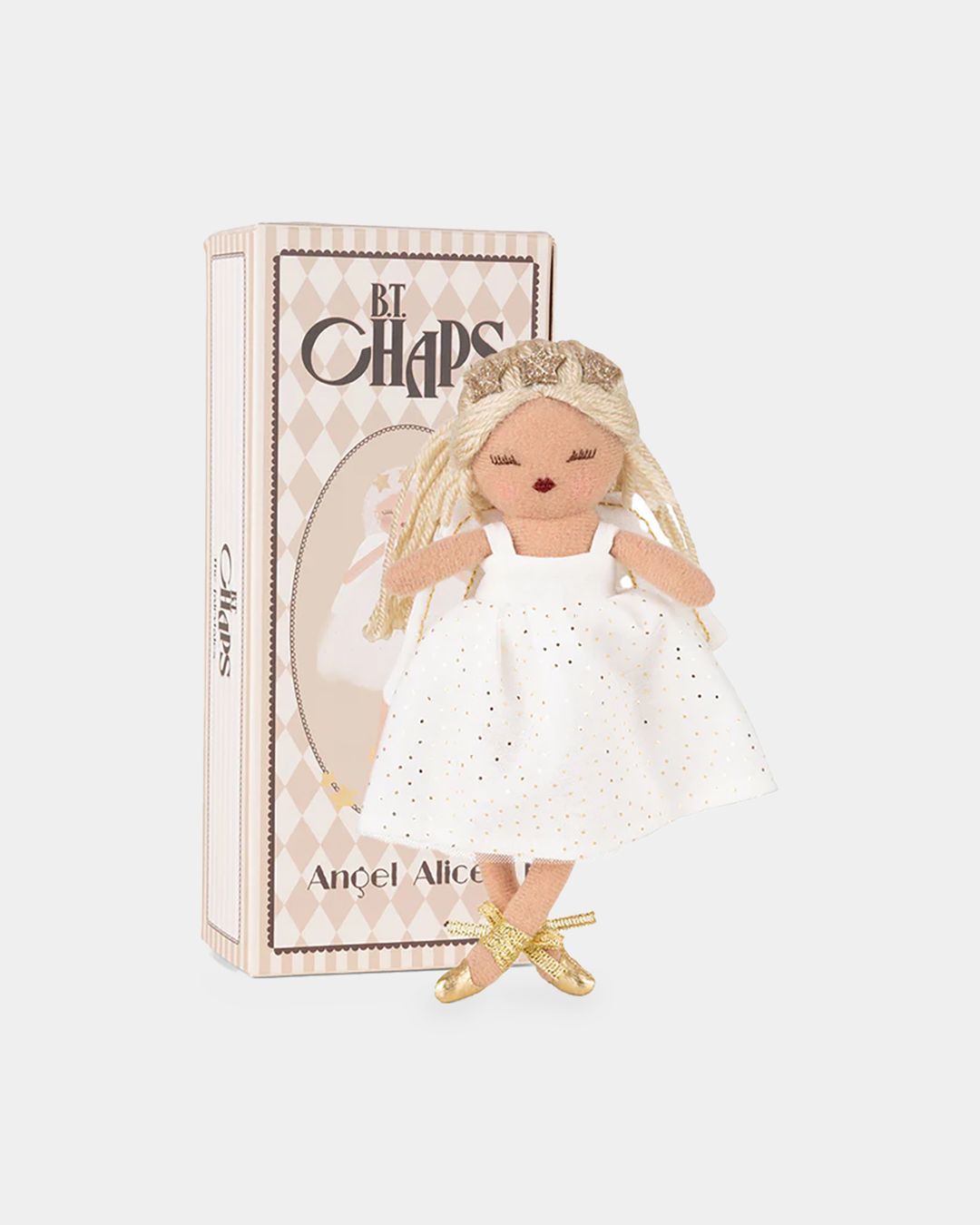Купить Мягкая игрушка angel alice in giftbox - 18 cm DOU DOU ET COMPAGNIE