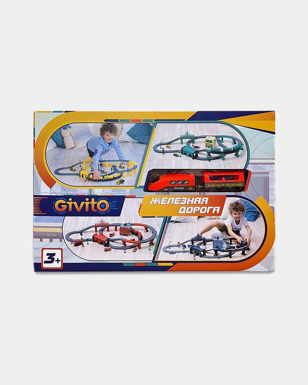 Купить Железная дорога "служба спасения 92 предмета" GIVITO