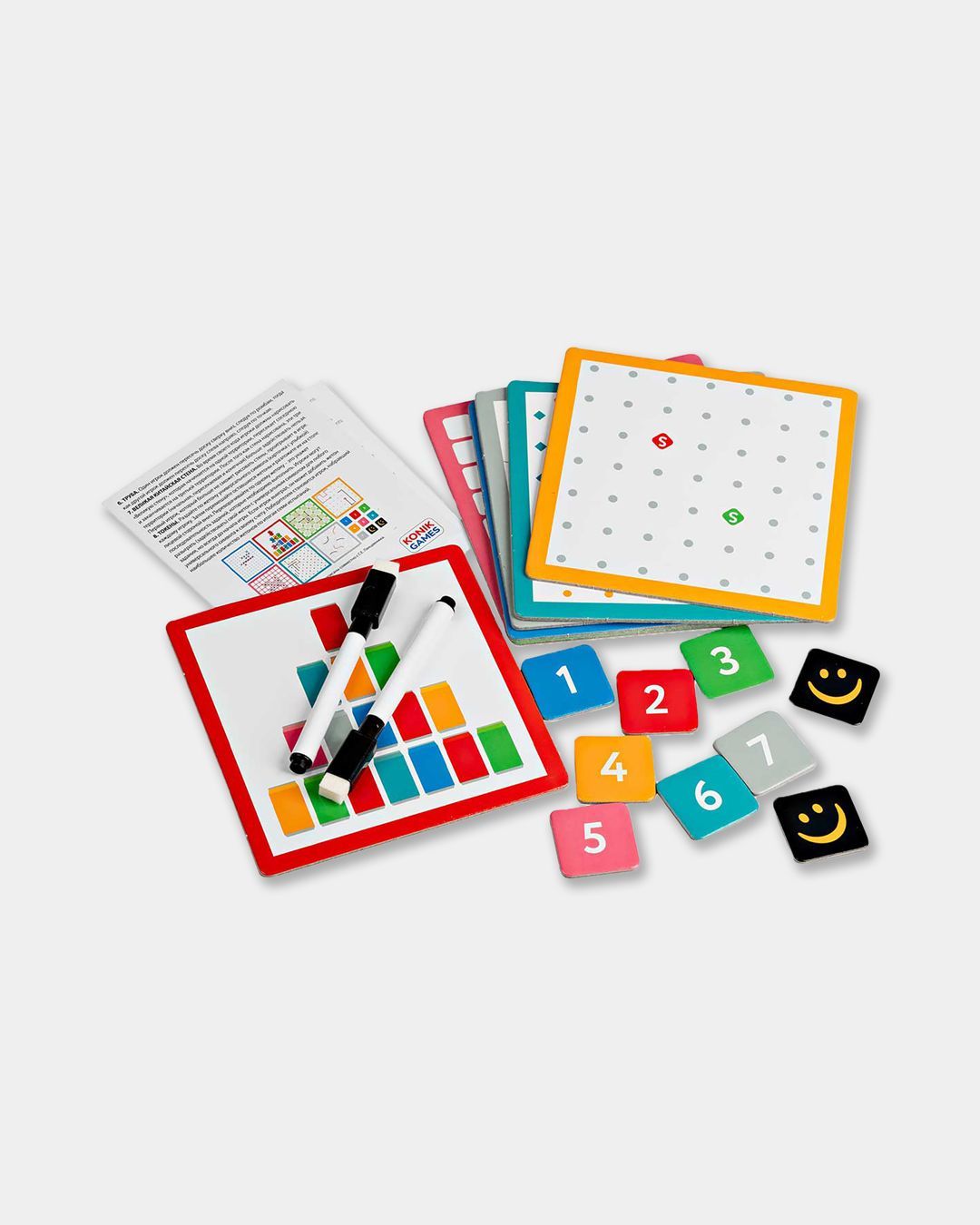 Купить Карточная настольная игра cемь игр LUDIC