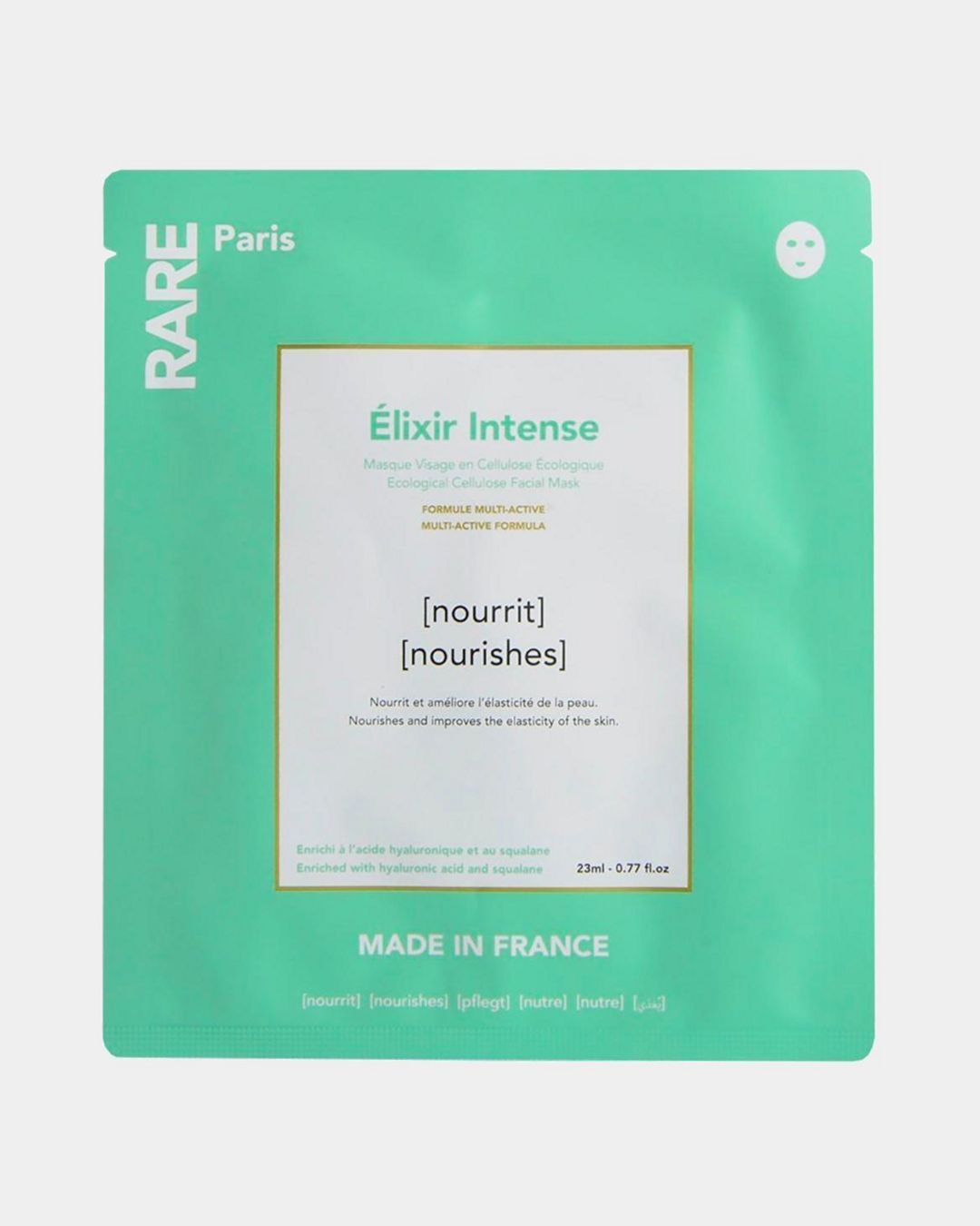 Купить Питательная тканевая маска для лица elixir intense RARE PARIS