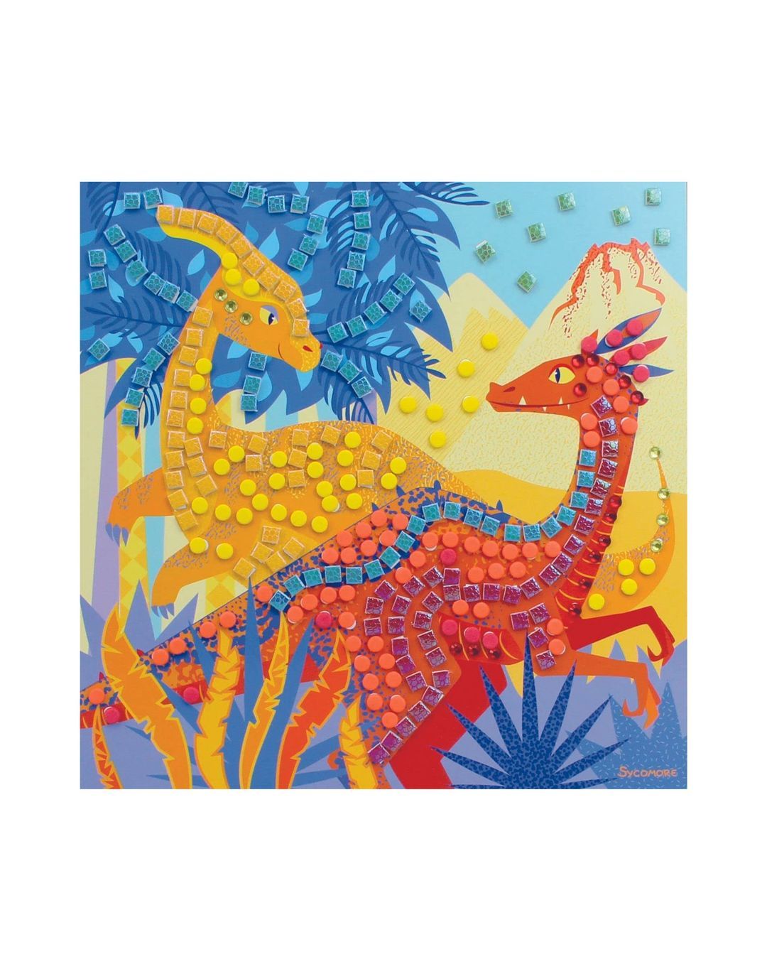 Купить Набор для декорирования динозавры SYCOMORE