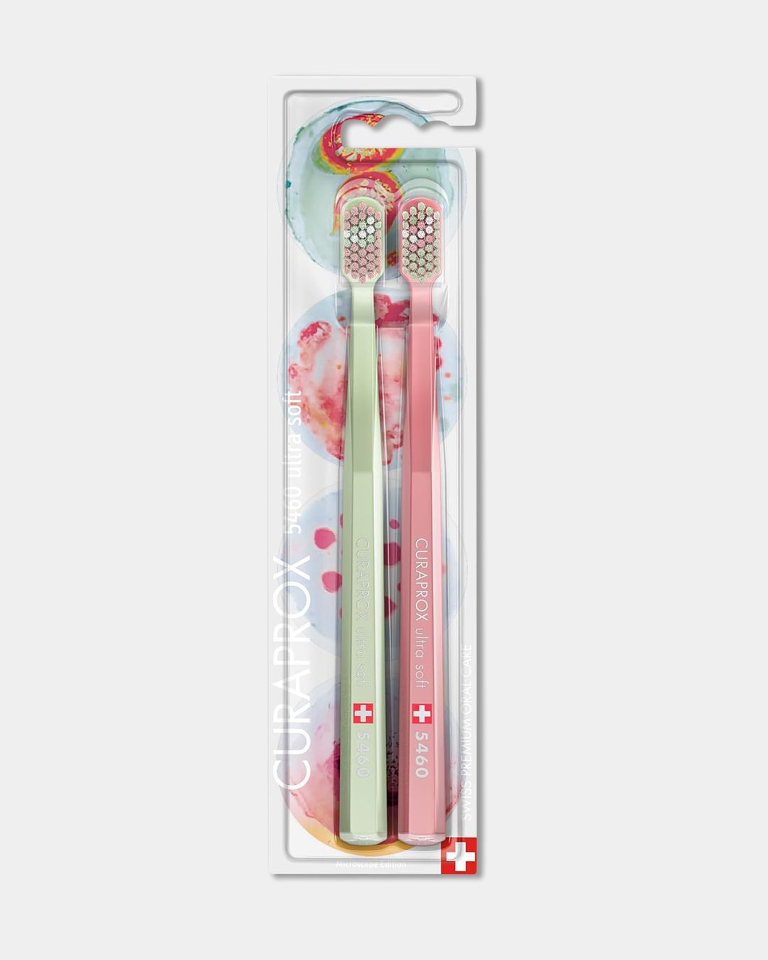 Купить Набор зубных щеток (ультра софт) дуо  микроскопе   CURAPROX