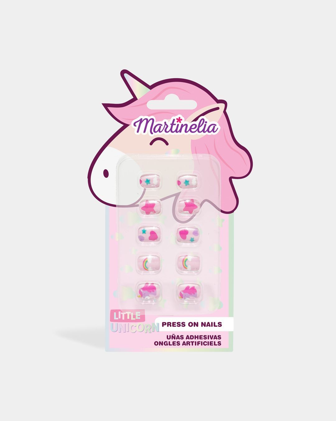 Купить Набор накладных ногтей MARTINELIA KIDS