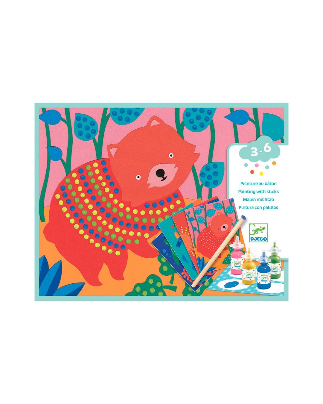 Купить Набор для творчества пуантилизм DJECO