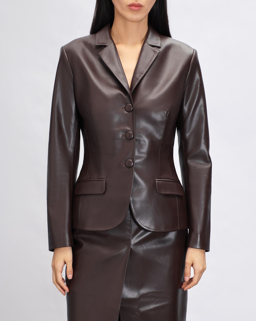 Купить Жакет кожаный MYSEASONS