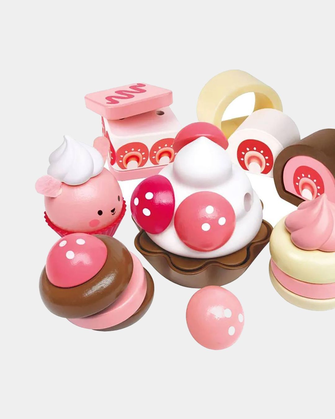 Купить Игровой набор серия "пирожные", клубничный десерт HAPE