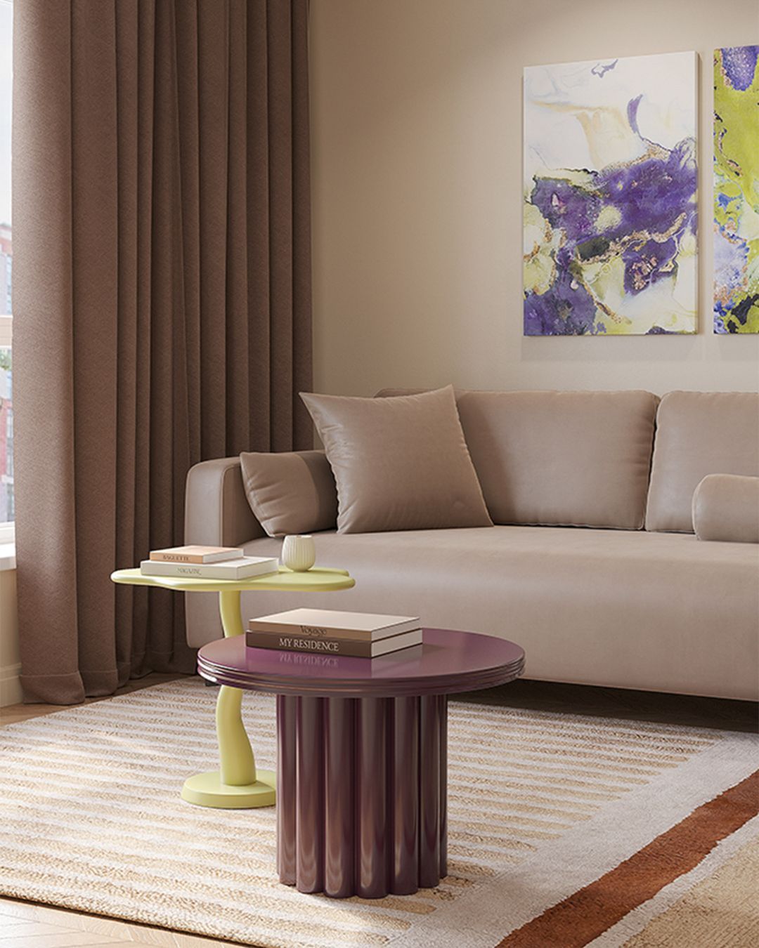 Купить Столик кофейный BERGENSON BJORN