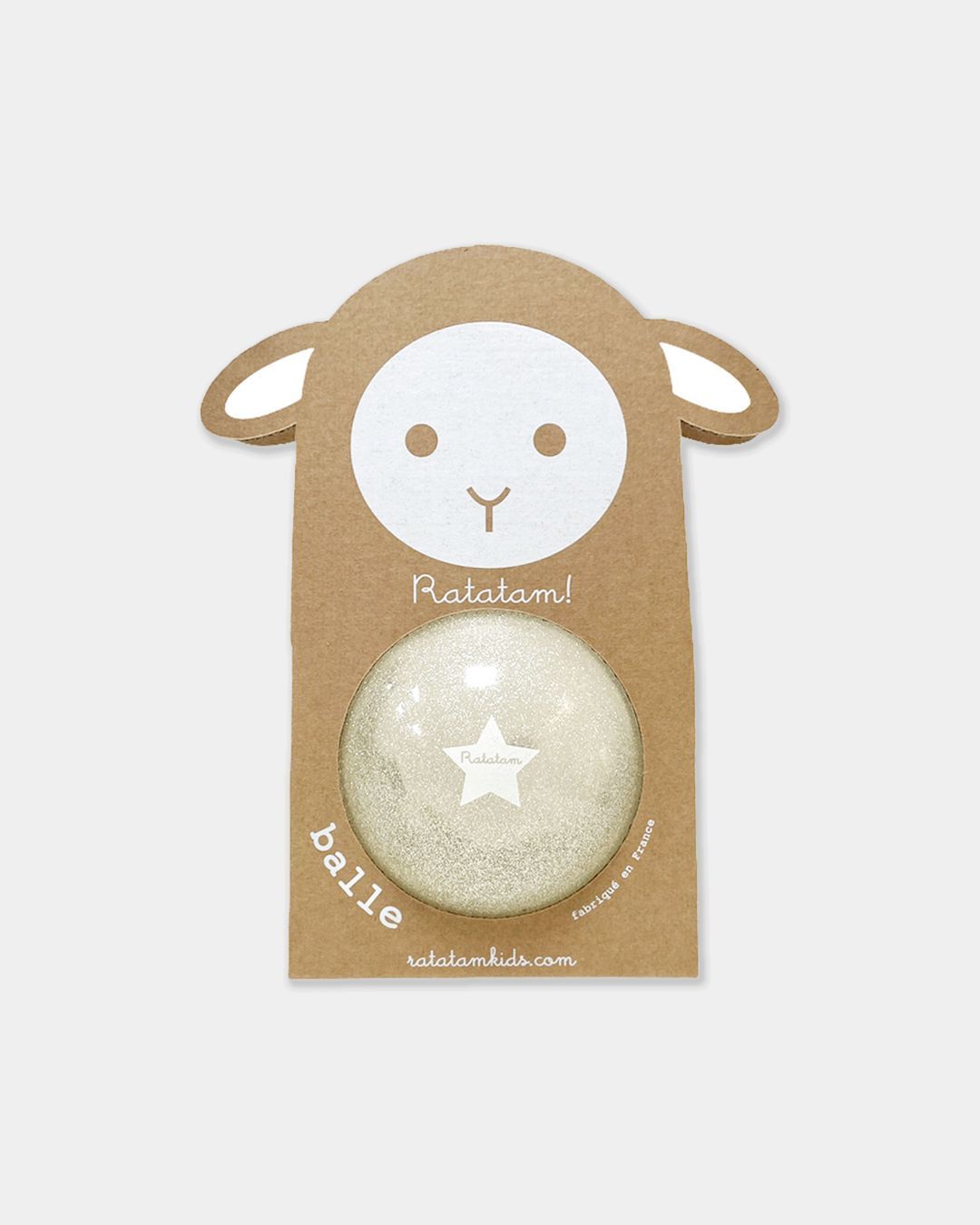 Купить Мяч b036-10 - sheep silver summer ball 10 cm RATATAM