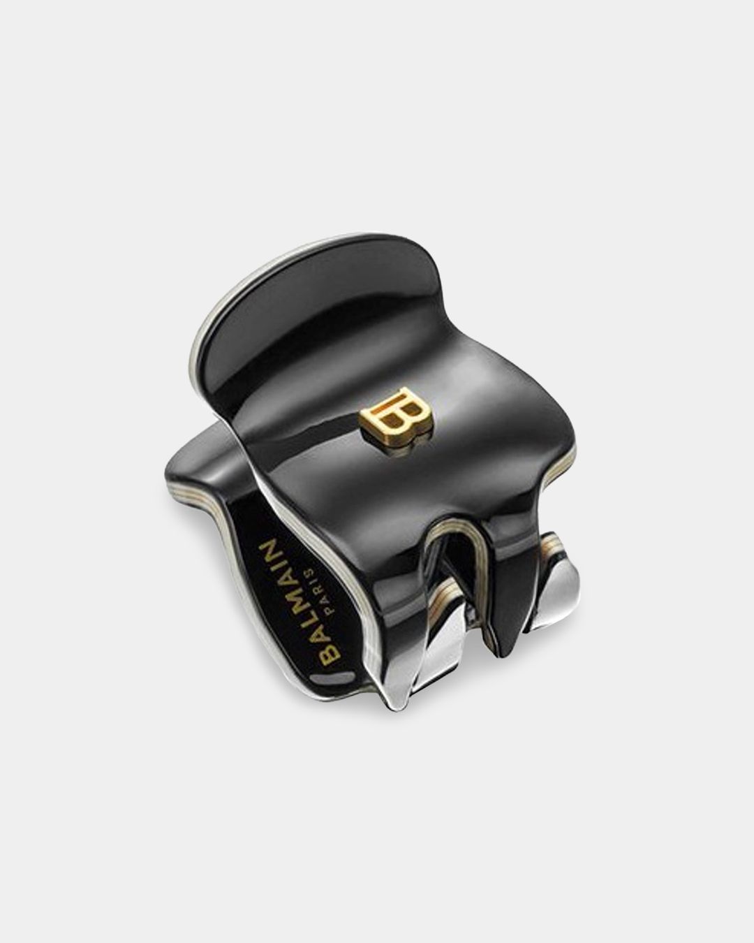 Купить Заколка-краб черно- белый размер хs BALMAIN