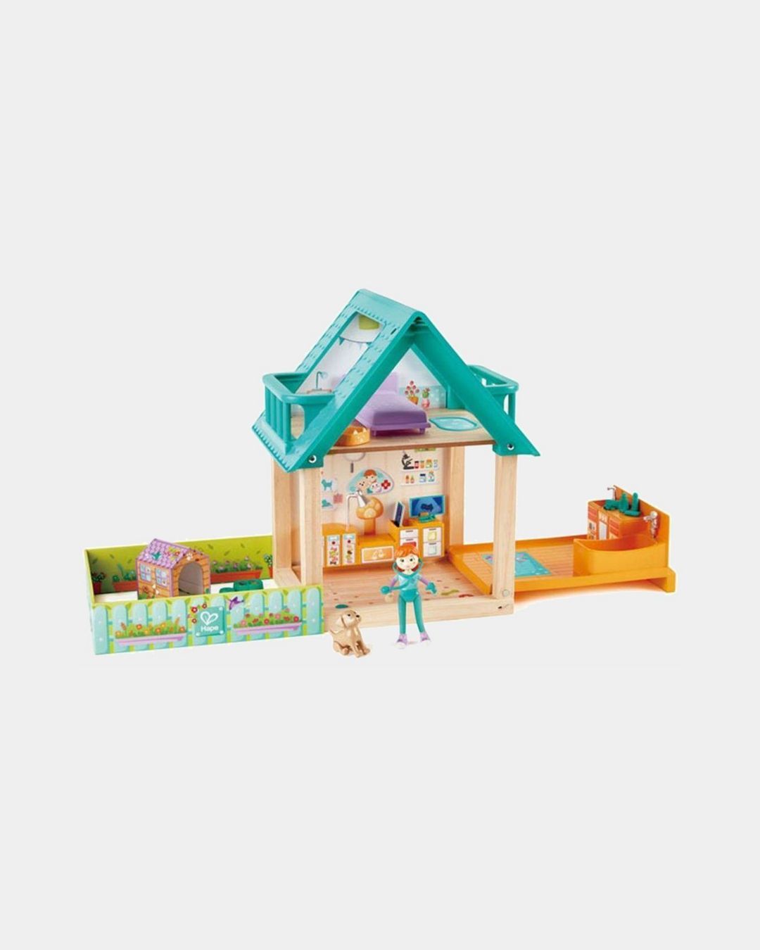 Купить Кукольный домик ветеринарная клиника HAPE