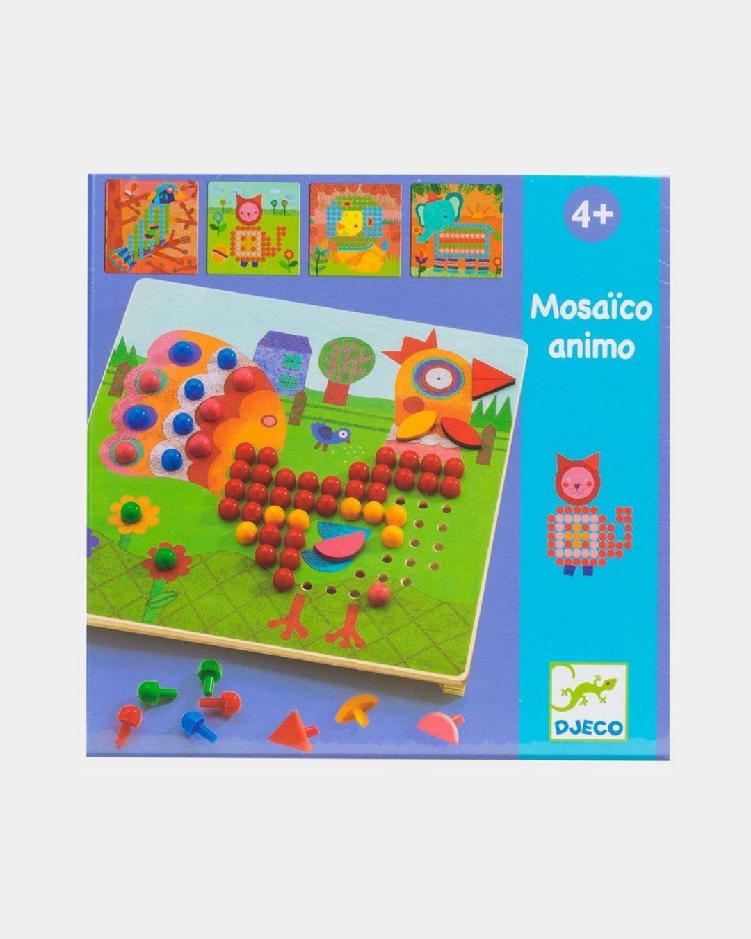 Купить Игра мозаика животные DJECO