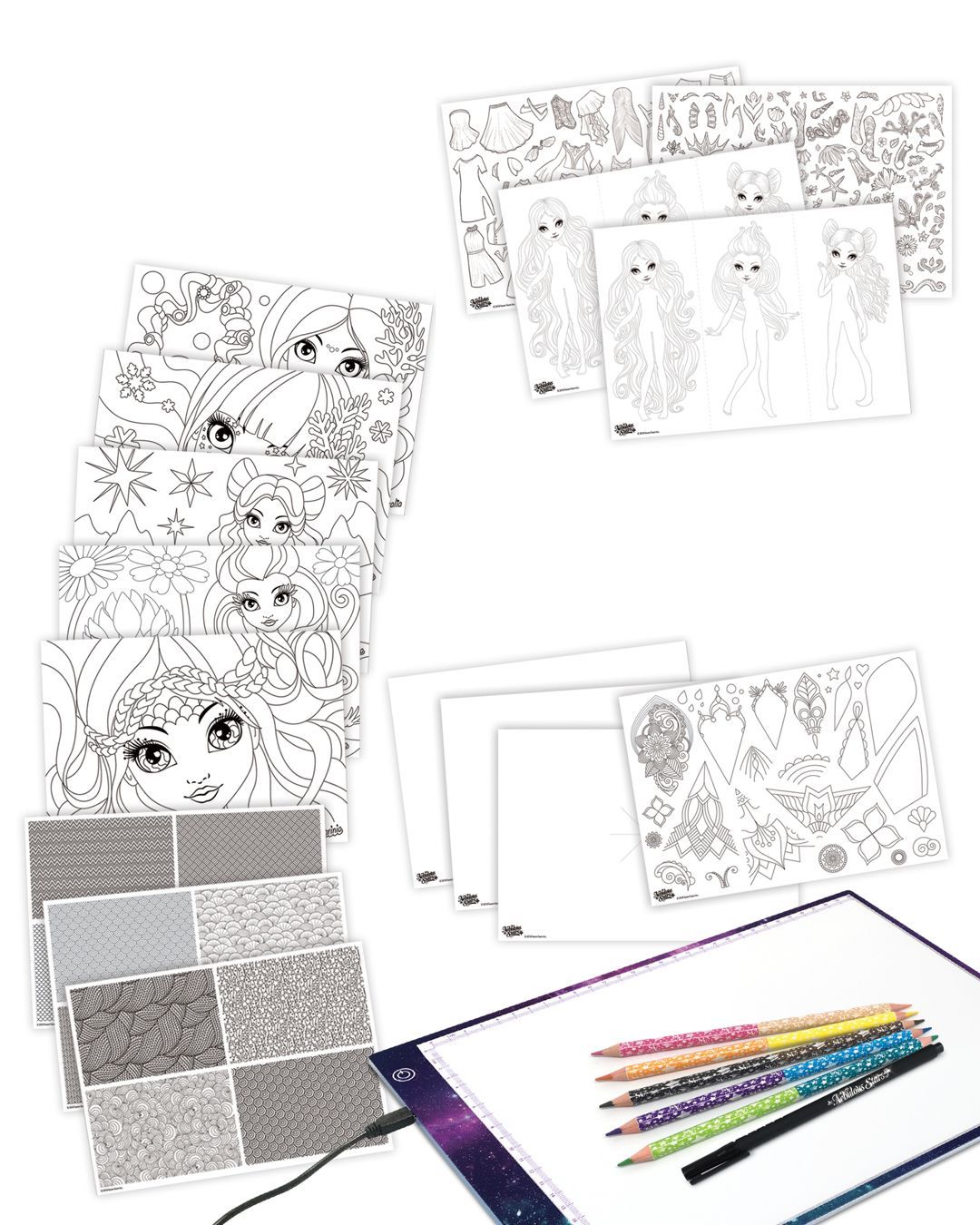 Купить Детский световой планшет для рисования NEBULOUS STARS