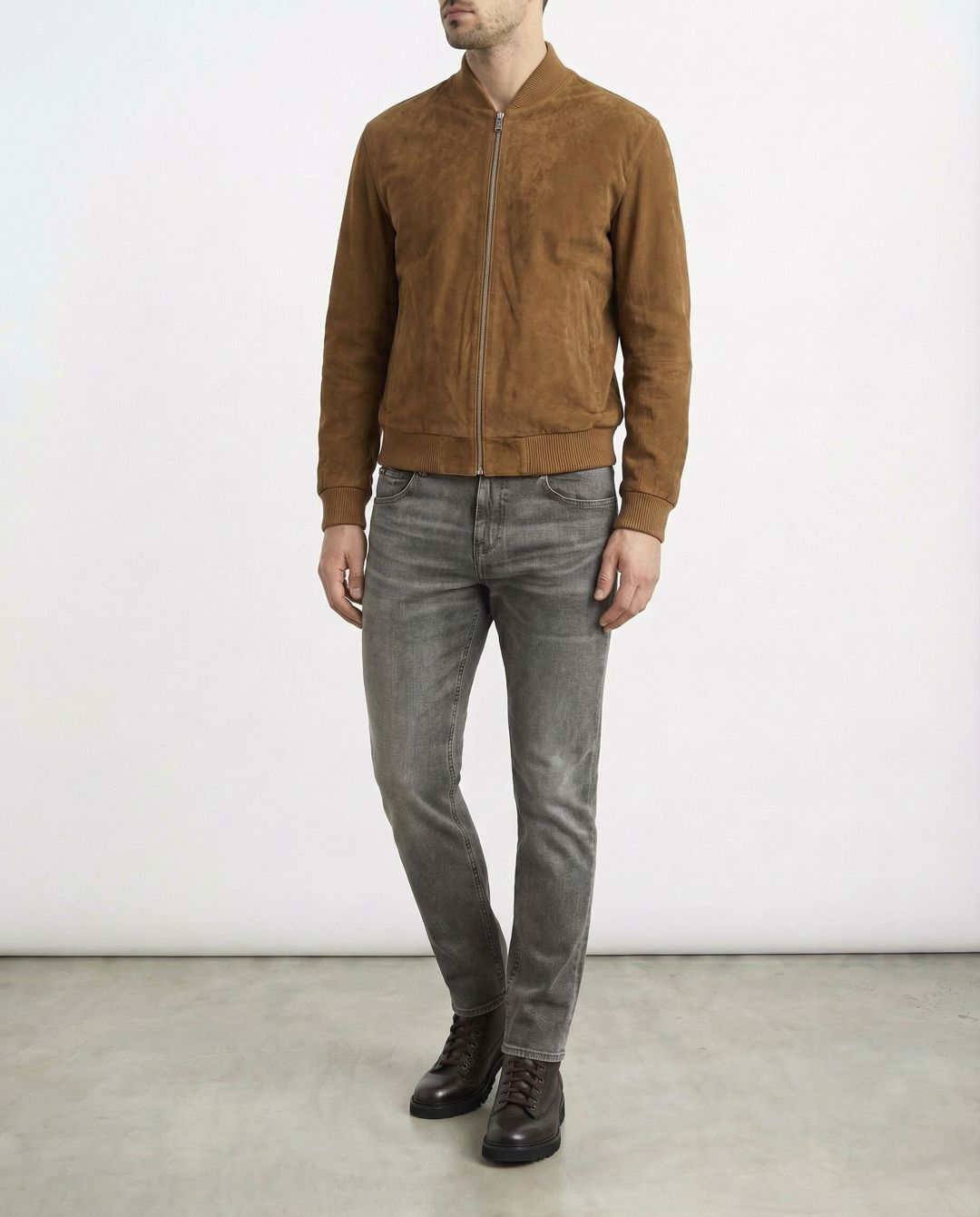 Купить Куртка кож HUGO BOSS