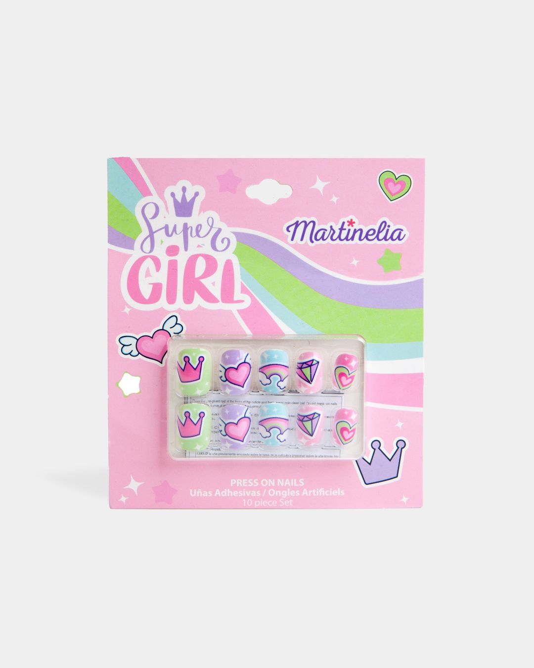 Купить Набор накладных ногтей MARTINELIA