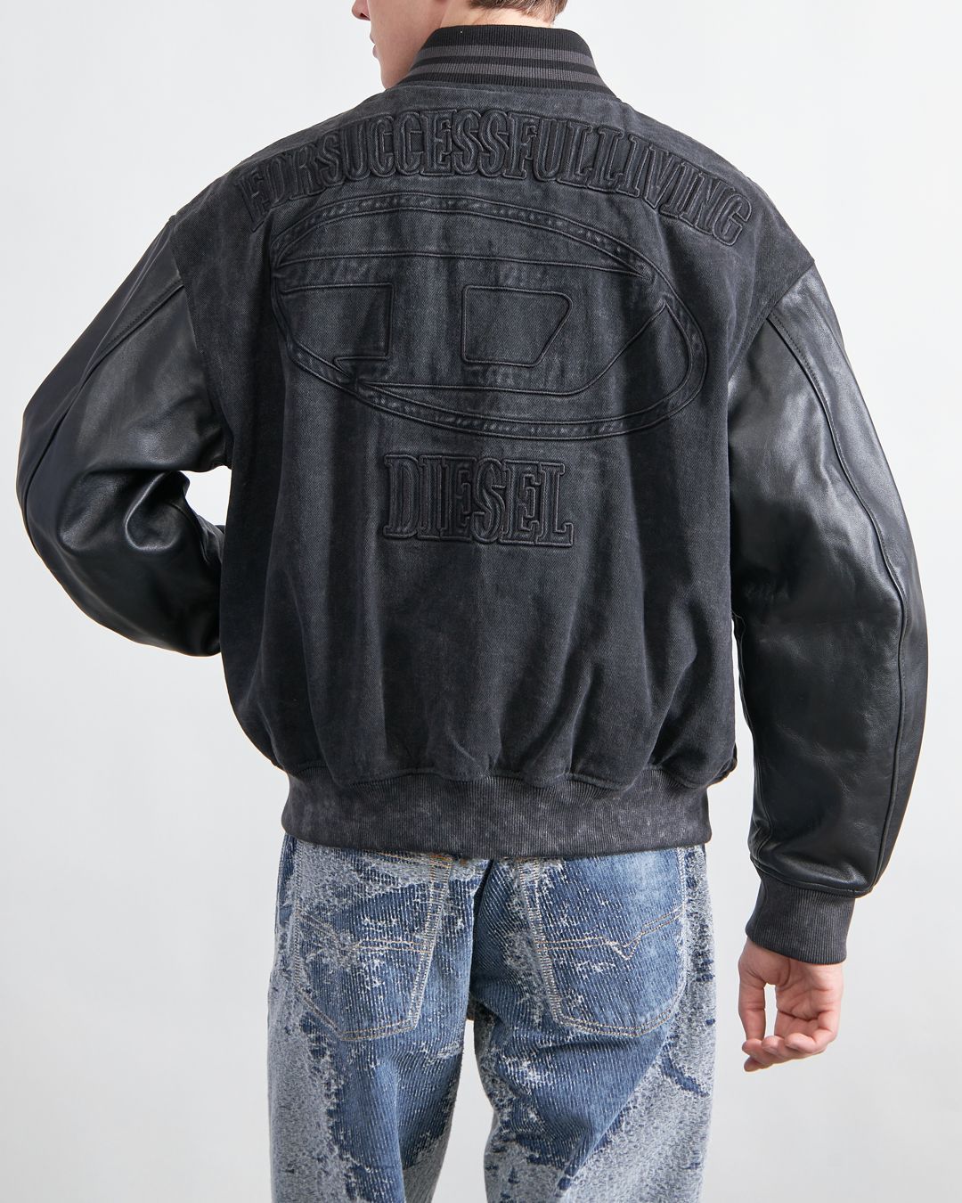 Купить Куртка кожаная DIESEL