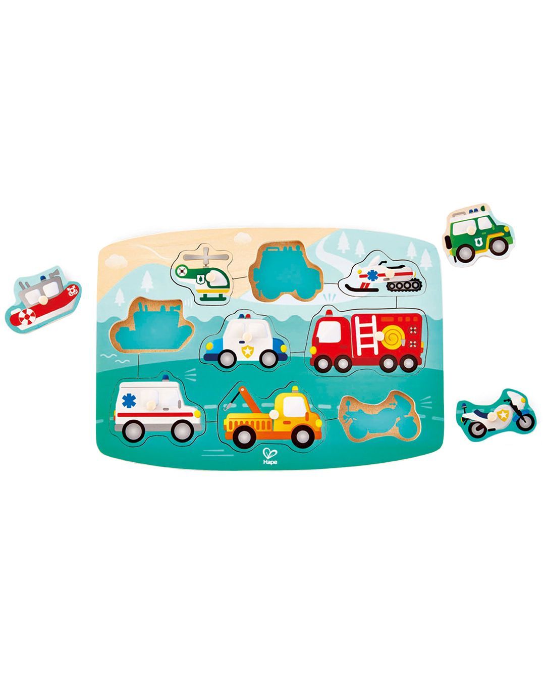 Купить Вкладыши транспорт HAPE