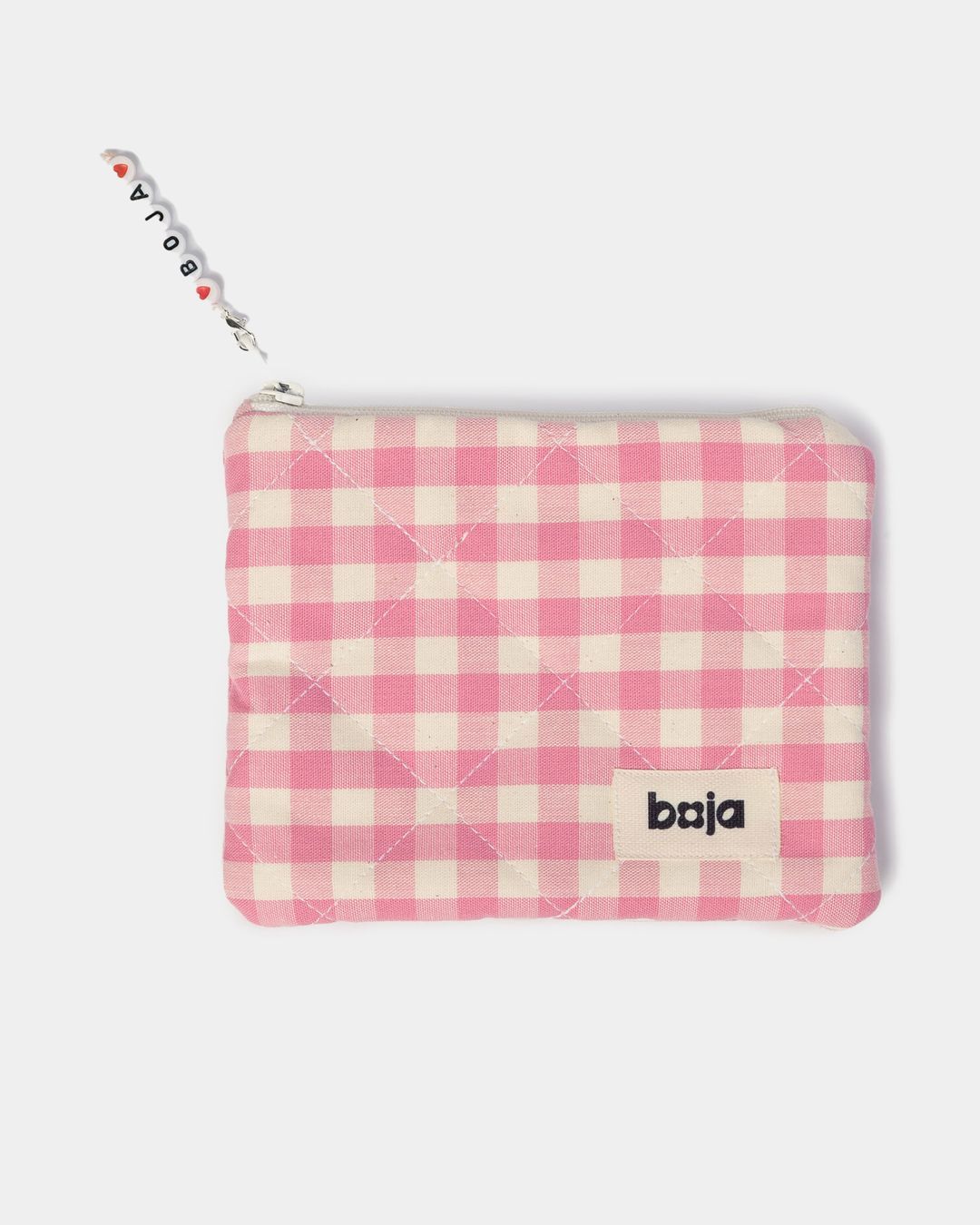 Купить Косметичка плоская клетчатая pink rose мини s Boja