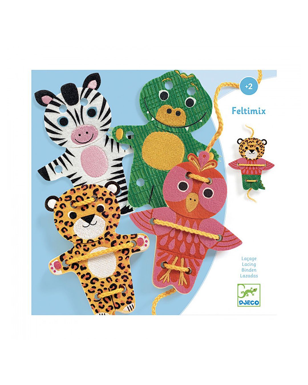 Купить Шнуровка животные DJECO