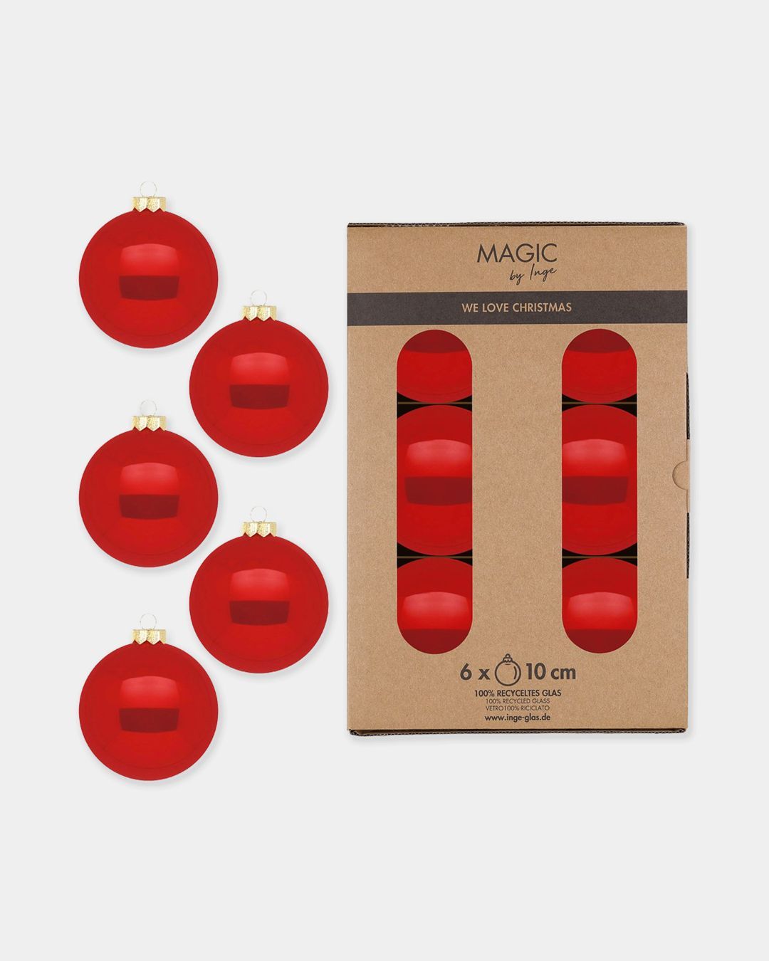 Купить Набор елочных игрушек INGES MAGIC