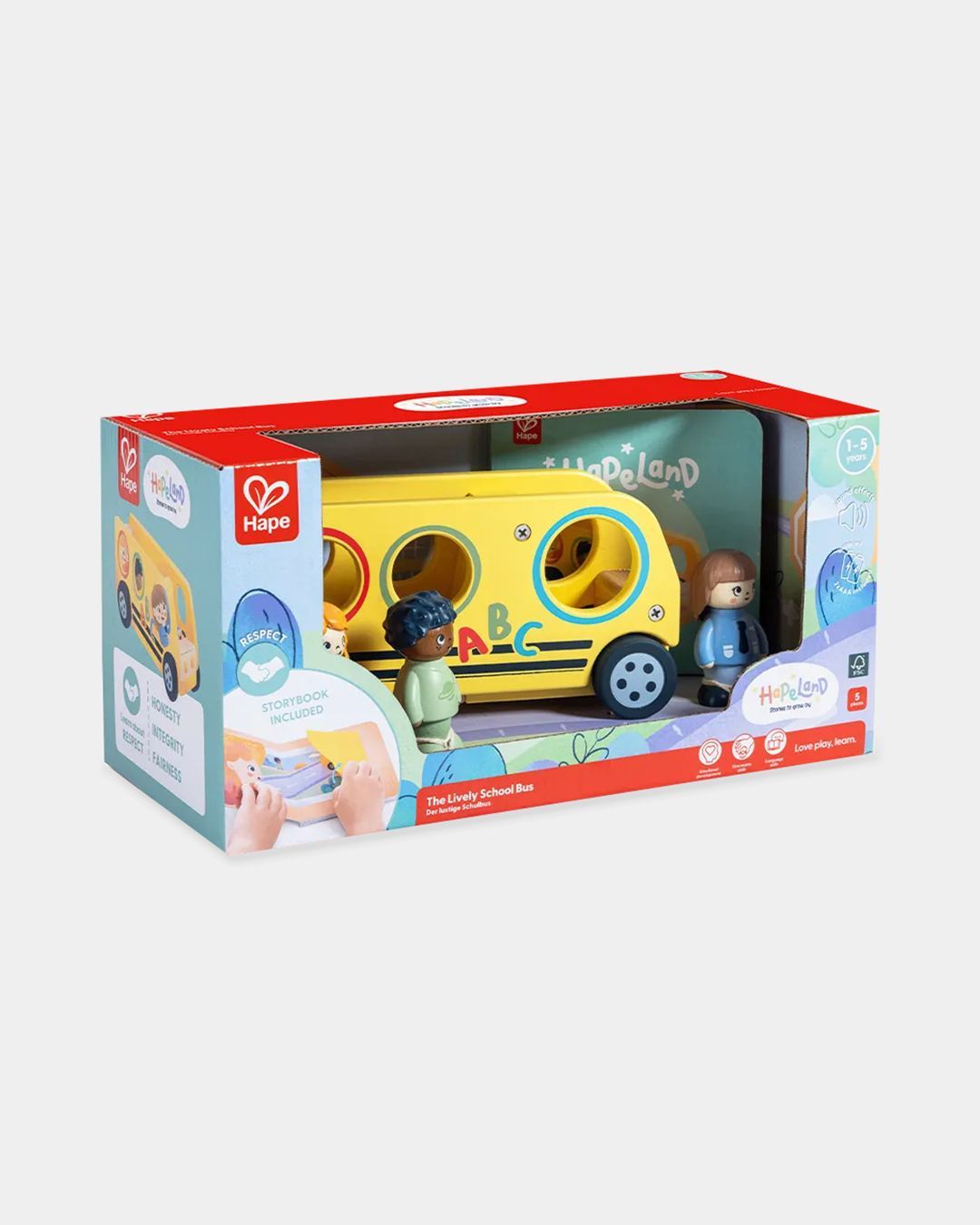 Купить Игровой набор играем вместе школьный автобус HAPE