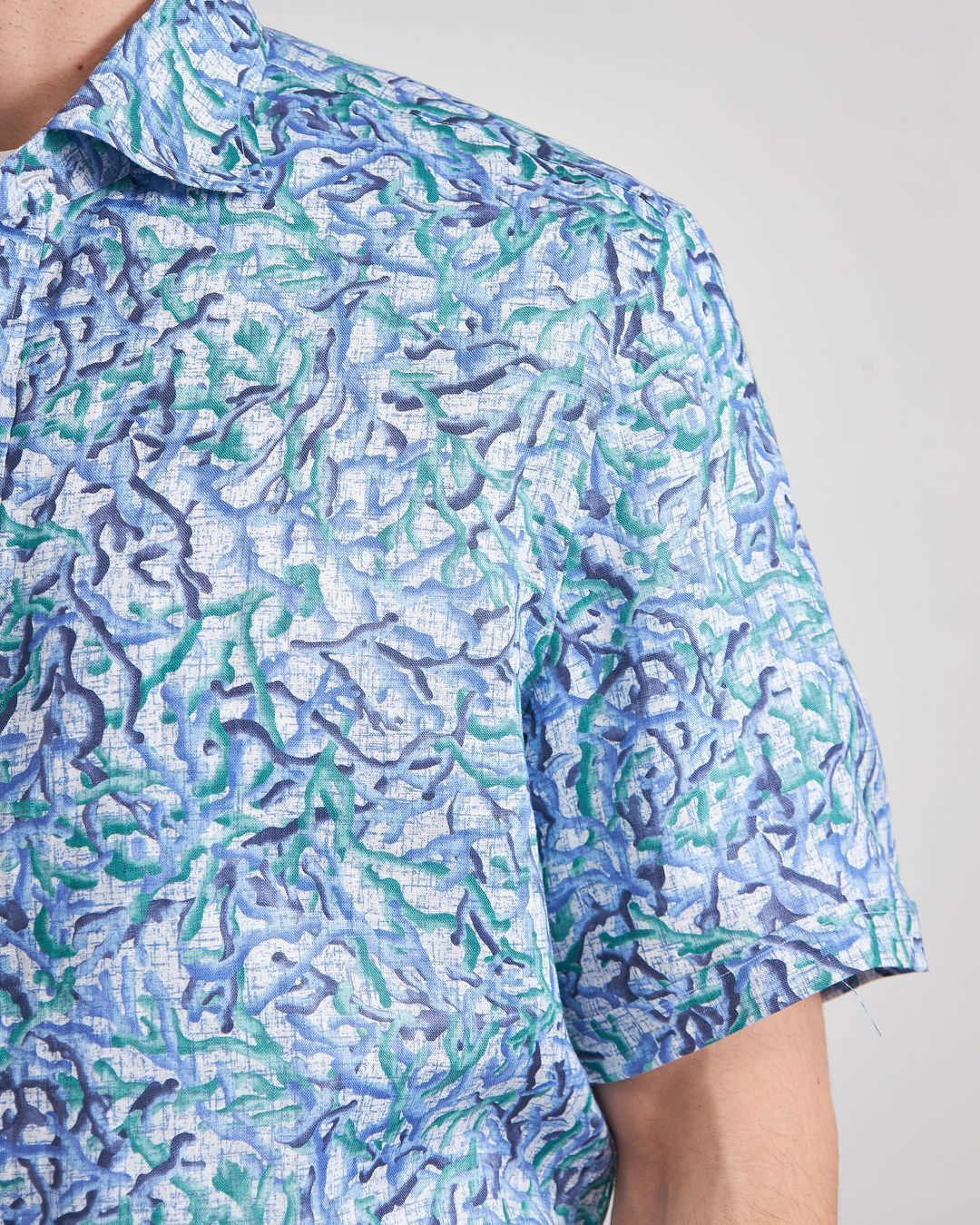 Купить Рубашка с коротким рукавом ISAIA