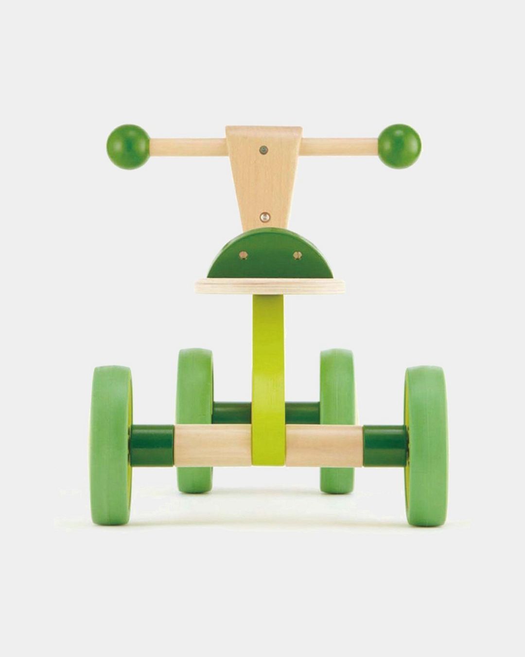 Купить 4-х колесный скутер каталка ралли зеленый HAPE