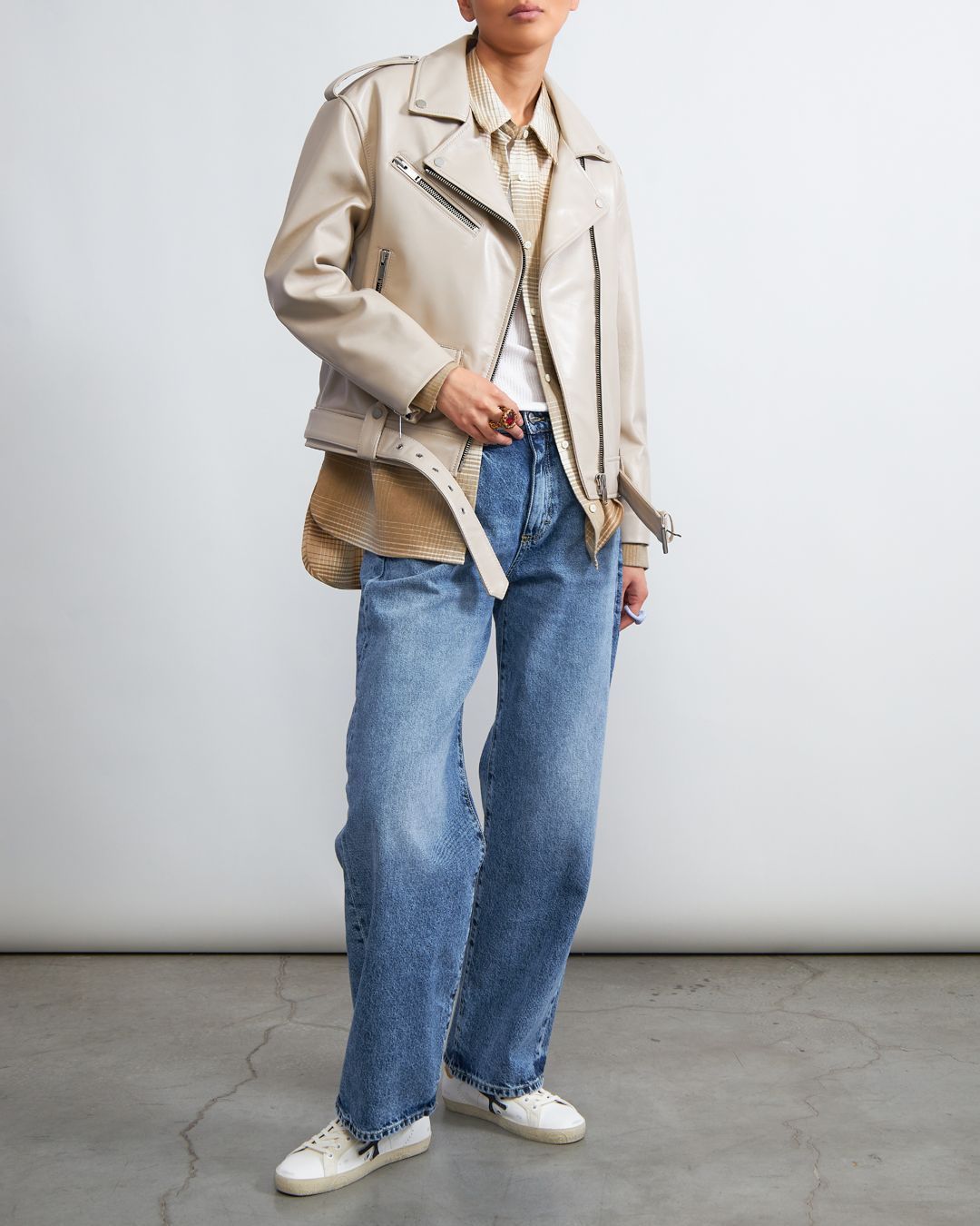 Купить Куртка кожаная CHAUD STUDIO