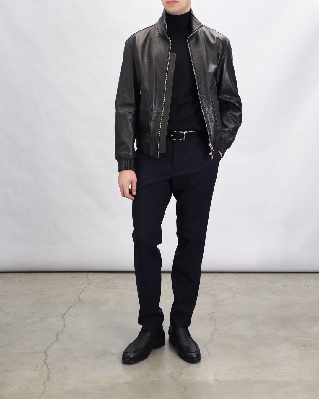 Купить Куртка кож HUGO BOSS