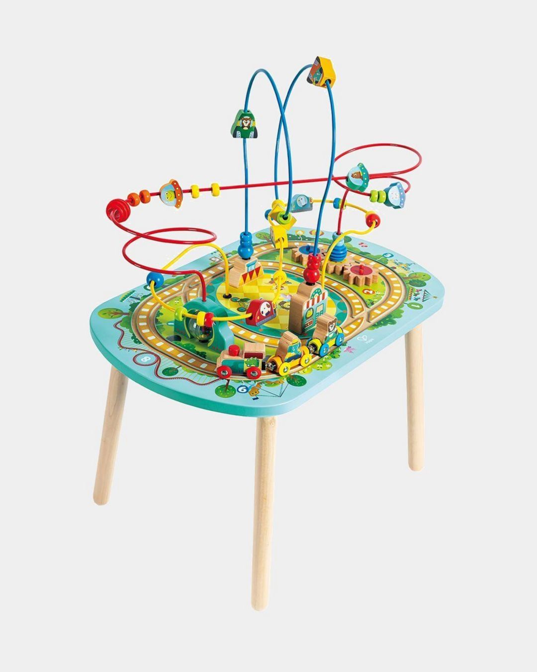 Купить Стол-лабиринт с железной дорогой, ж/д на подставке HAPE