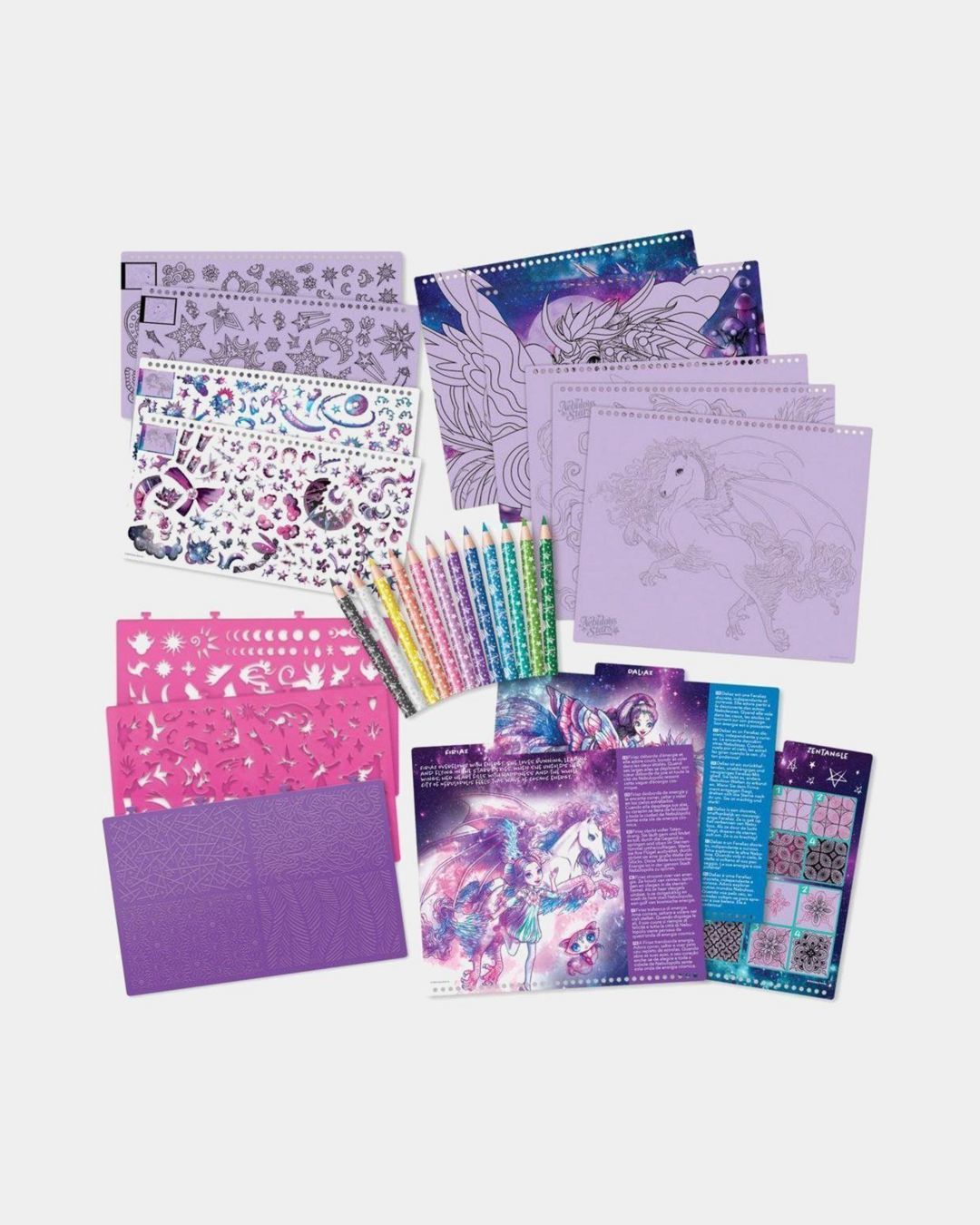 Купить Раскраска для девочек NEBULOUS STARS