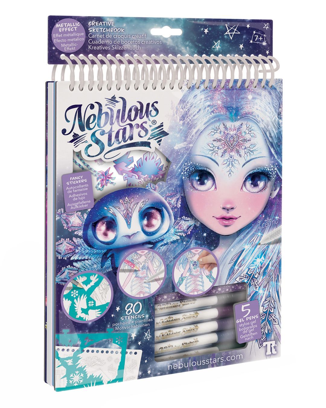 Купить Раскраска для девочек NEBULOUS STARS