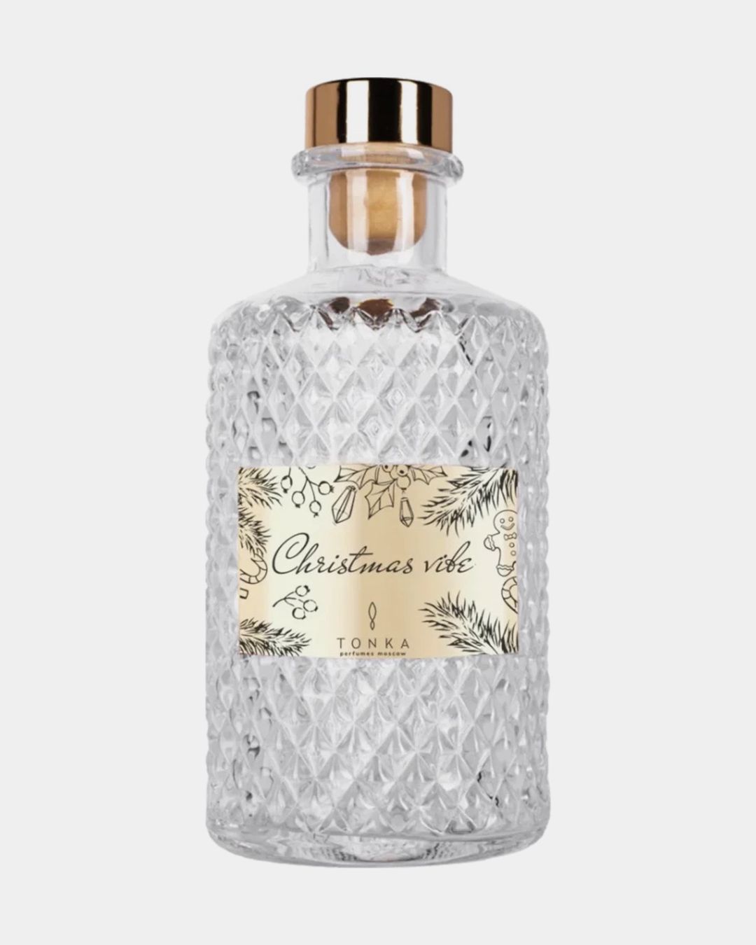 Купить Диффузор крисмас вайб  стакан прозрачный тубус TONKA