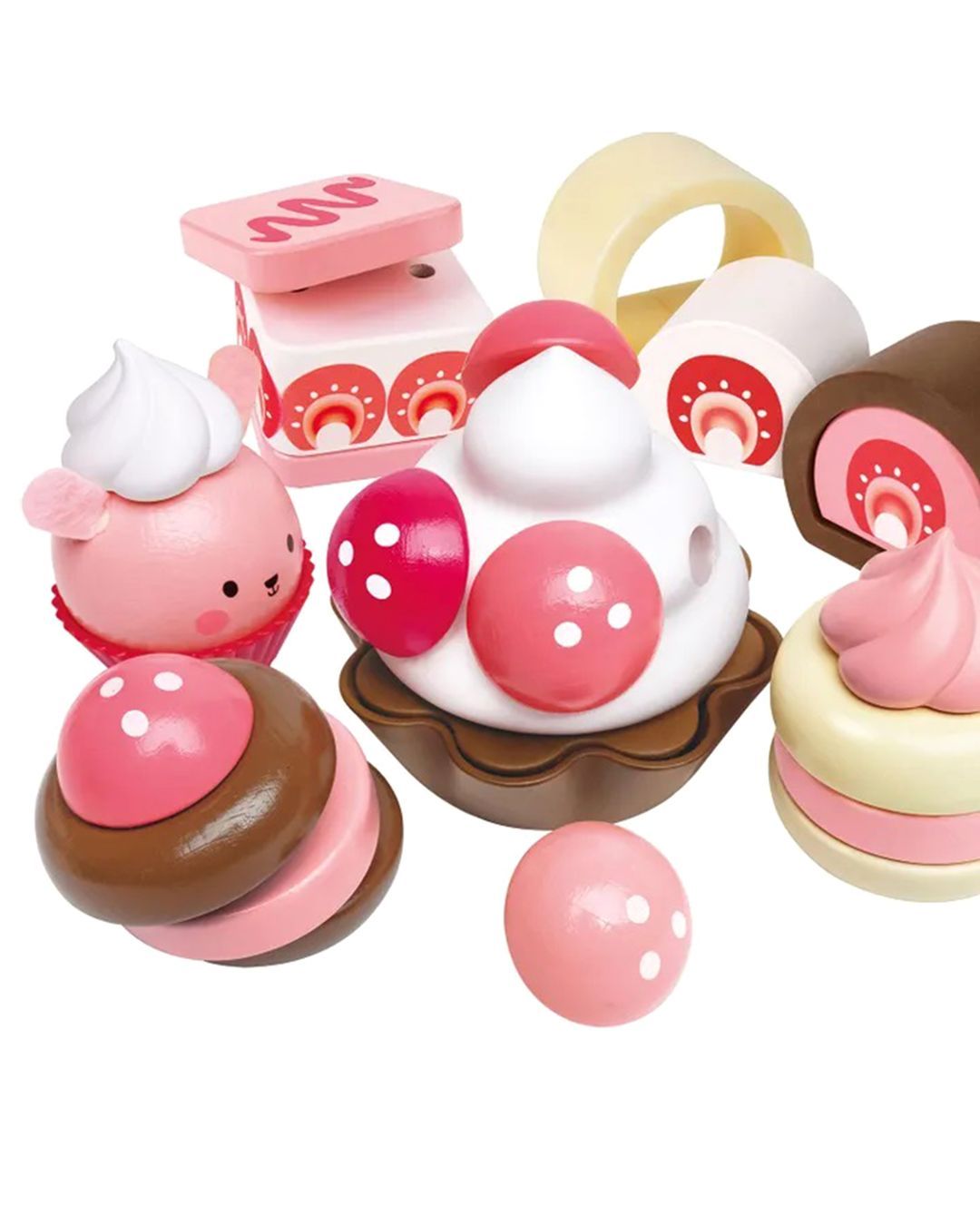 Купить Игровой набор серия "пирожные", клубничный десерт HAPE