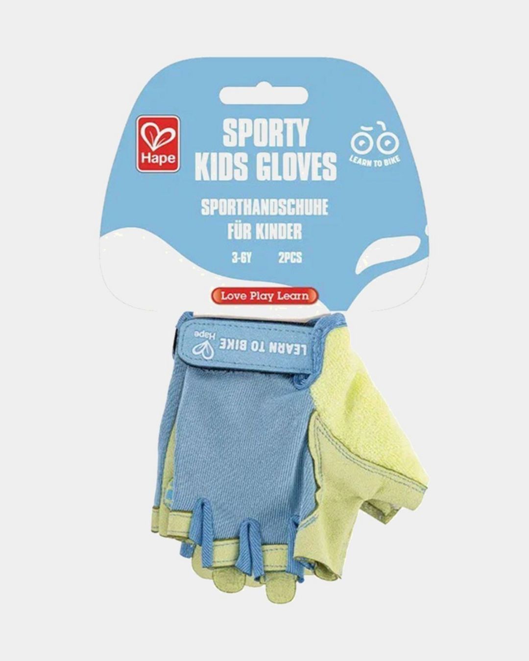 Купить Детские спортивные перчатки, цв. голубой HAPE