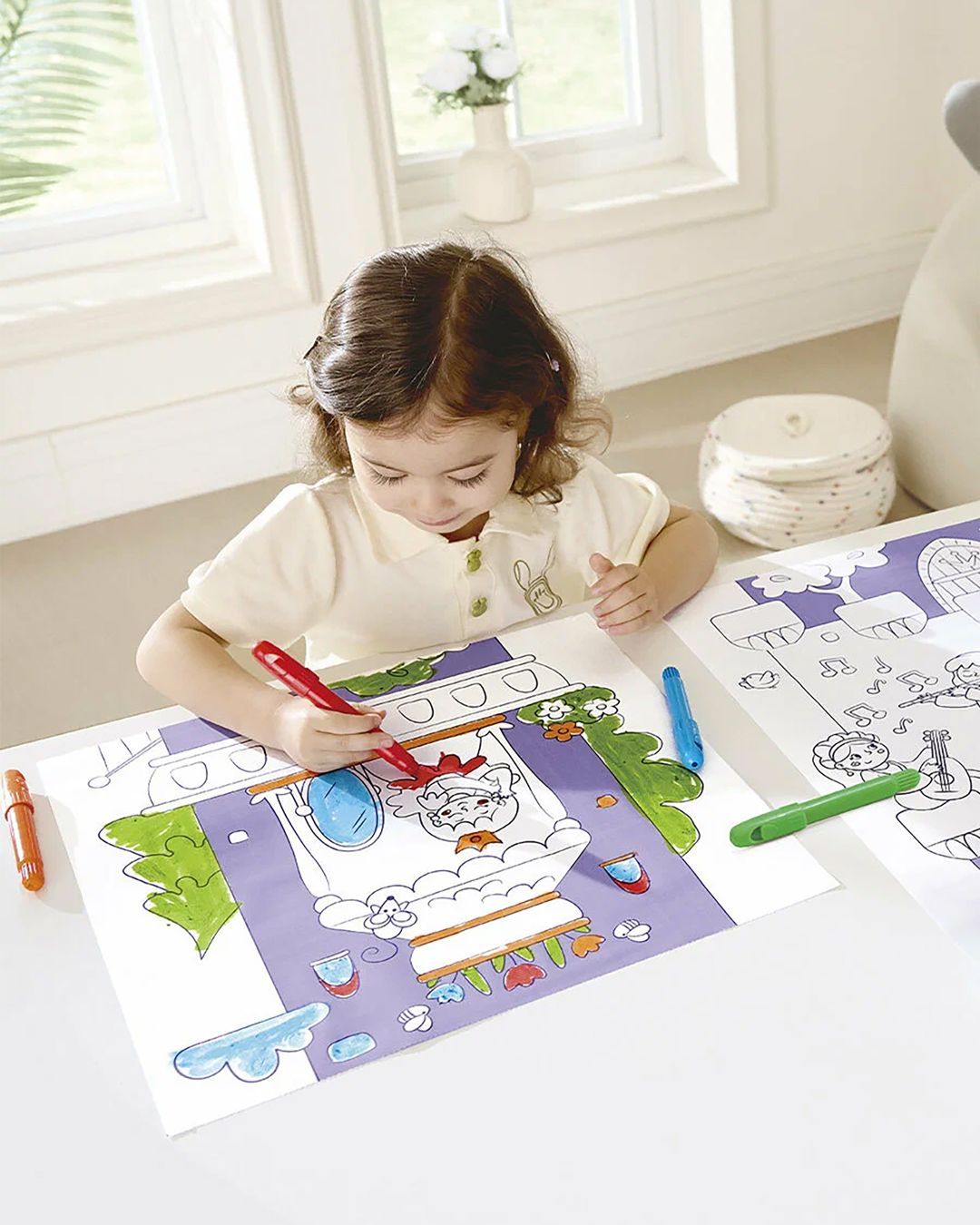 Купить Игровой набор раскрась величественный замок HAPE