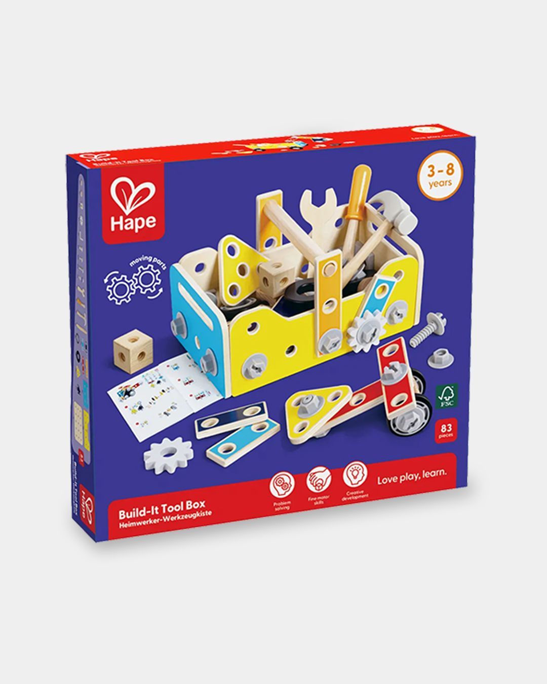 Купить Конструктор мастерская ящик для инструментов HAPE