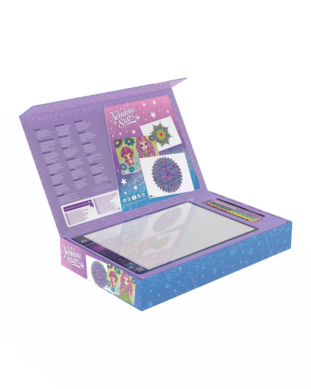 Купить Детский световой планшет для рисования NEBULOUS STARS