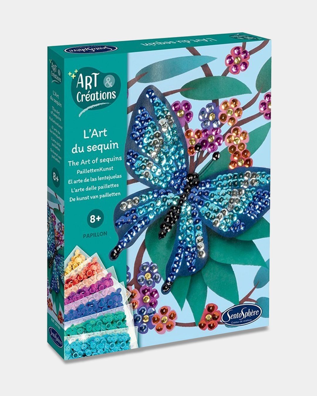 Купить Набор для детского творчества блестящие бабочки SENTOSPHERE