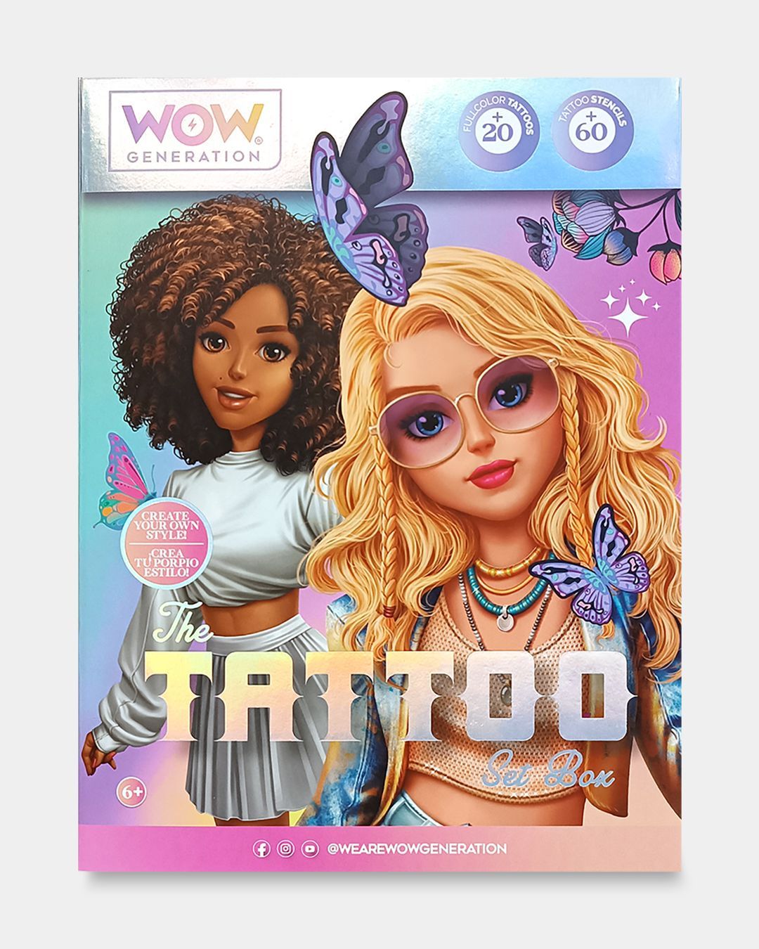 Купить Набор для создания татуировок WOW GENERATION