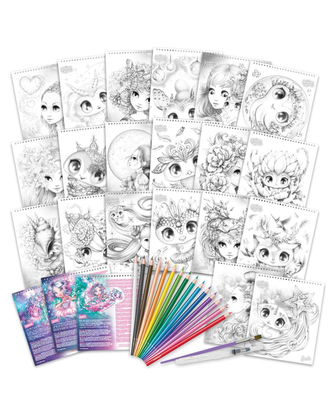 Купить Раскраска для девочек NEBULOUS STARS