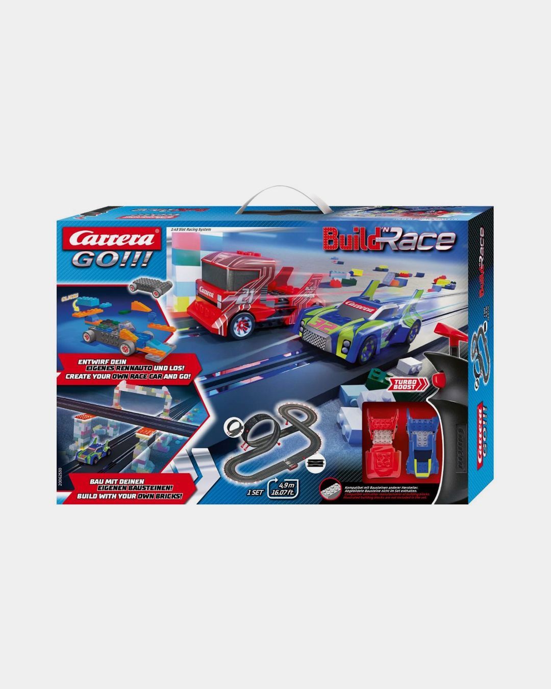 Купить Гоночный трек  go!!! build 'n race CARRERA