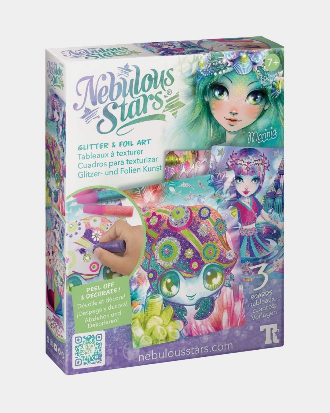 Купить Набор аппликаций из фольги волшебный блеск NEBULOUS STARS