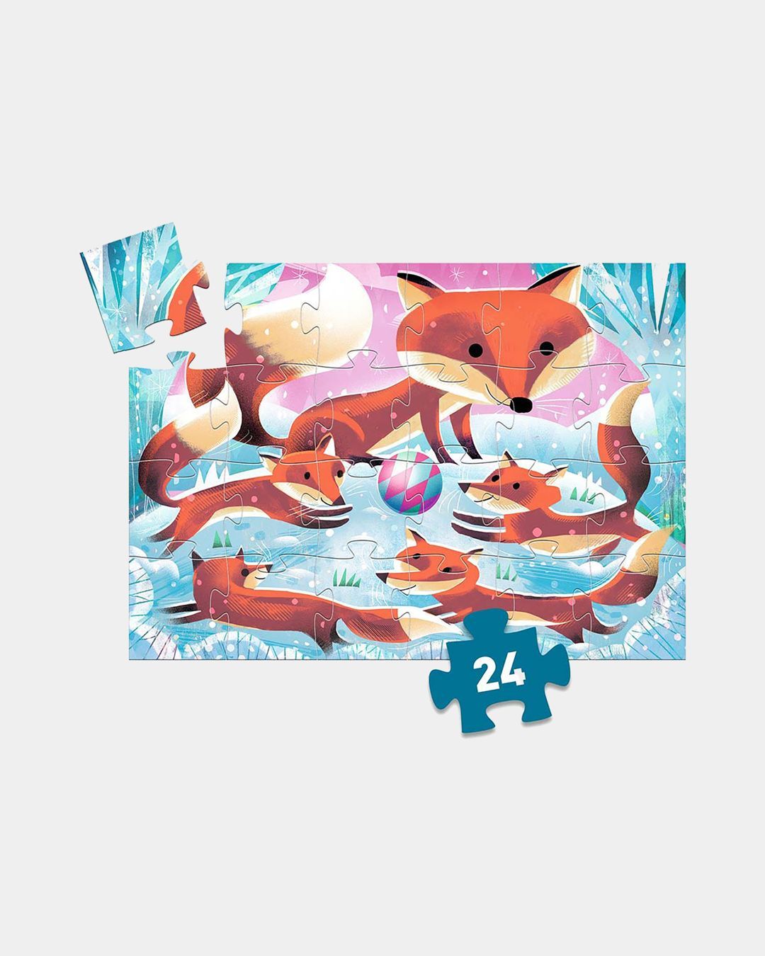 Купить Пазл джинджер маленький лис 24 дет. DJECO