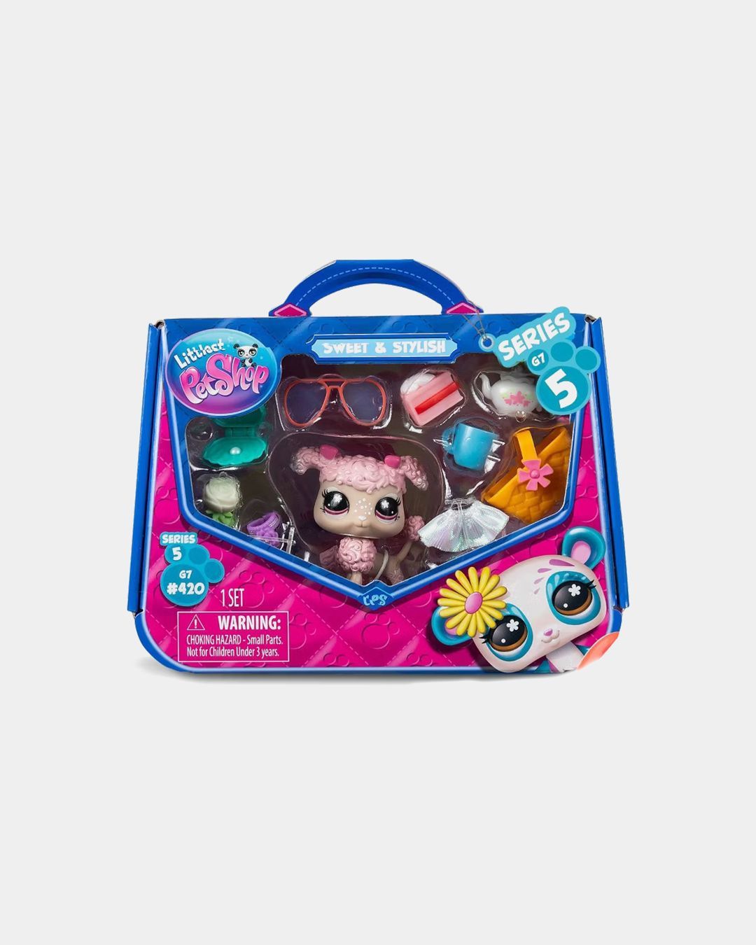 Купить Игровой набор "стиль" фигурка животного пудель LITTLEST PET SHOP