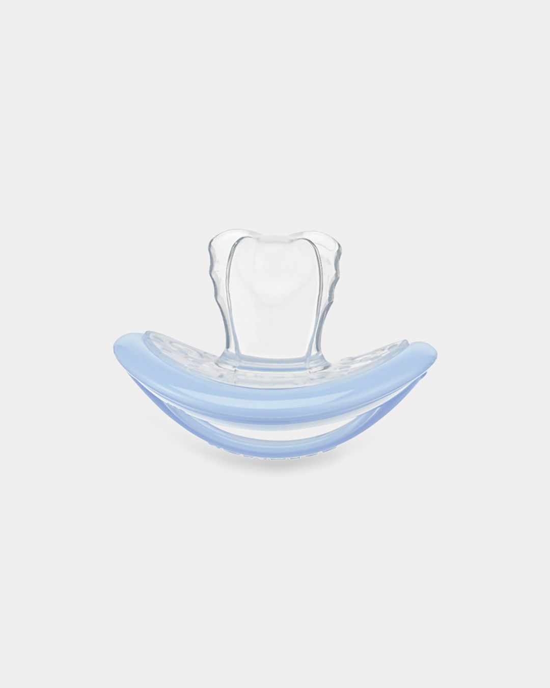 Купить Cоска-пустышка светло-синяя размер 1 в контейнере CURAPROX